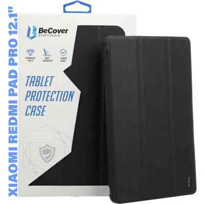Чехол для планшета BeCover Smart Case Xiaomi Redmi Pad Pro 12.1'' Black (711296) Винница