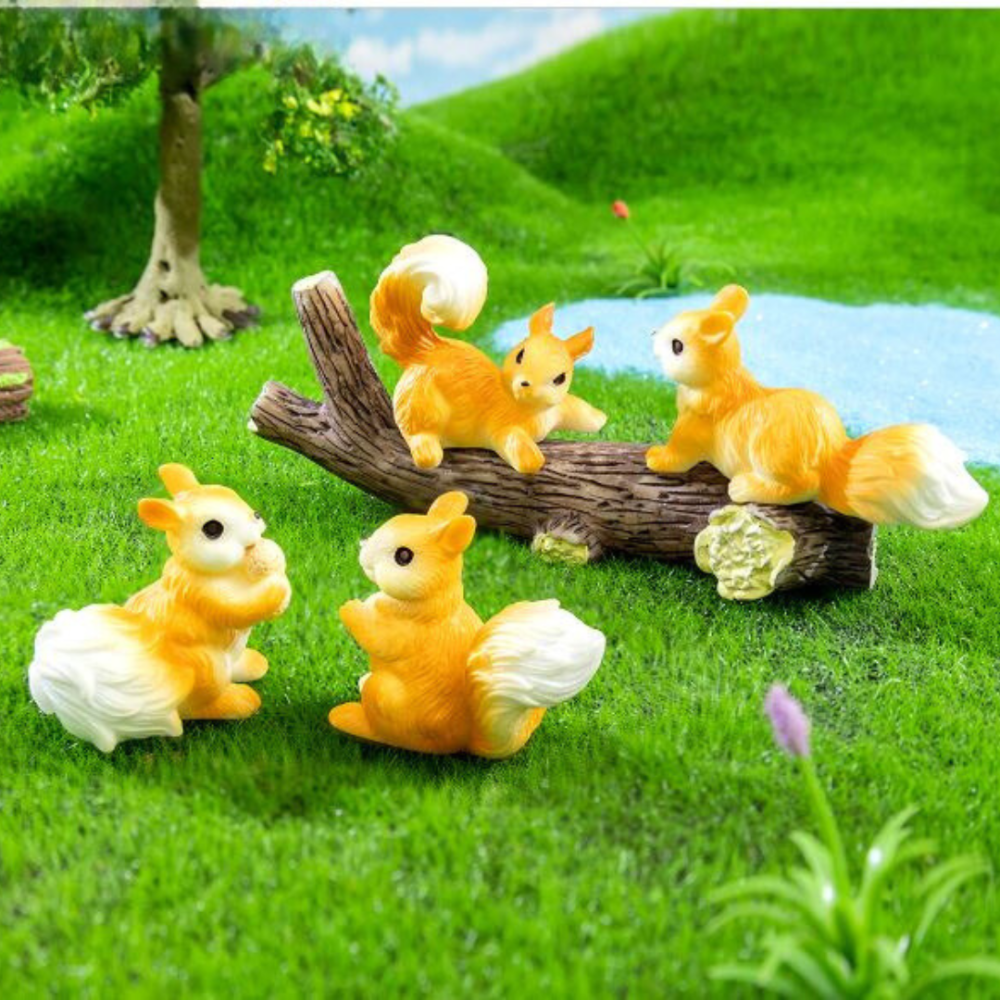 Декоративна фігурка Білочка для флораріуму, декору, міні-саду, мікроландшафту, мініатюри і творчості Одеса - фото 1