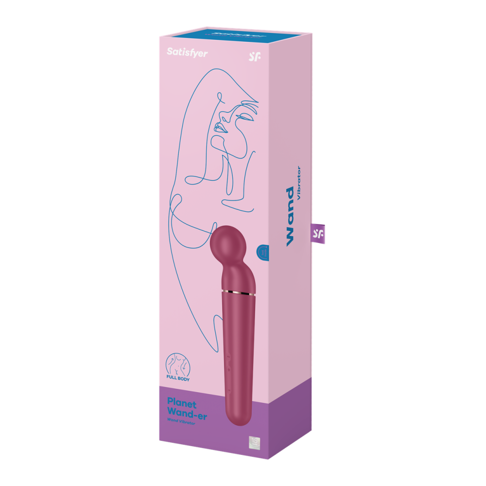 Вибромассажер Planet Wand-er, красный цвет Satisfyer (Германия) Sex Aura Киев - изображение 6