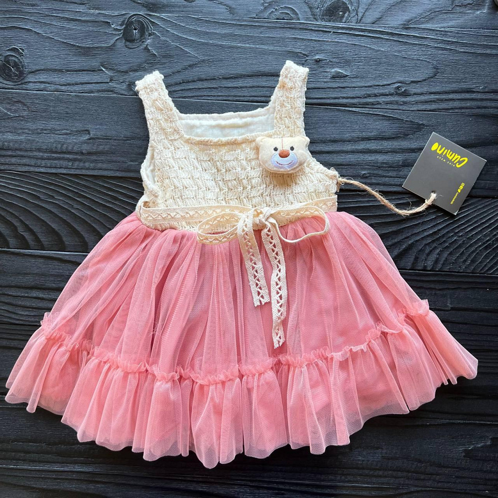 Дитяча Сукня Cumino Кораловий 68-74см пакунок малюка Киев - изображение 1