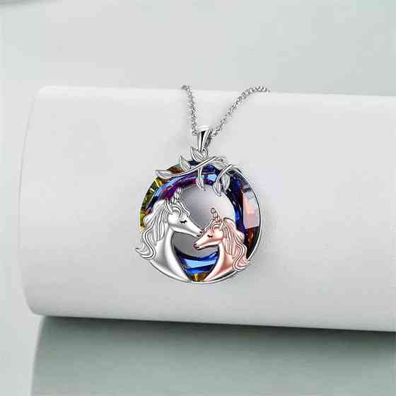 Цепочка с единорогом 45 см разноцветный Киев