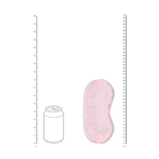 Маска на очі - Ouch! Satin Blindfold Powder Pink Sex Aura Київ