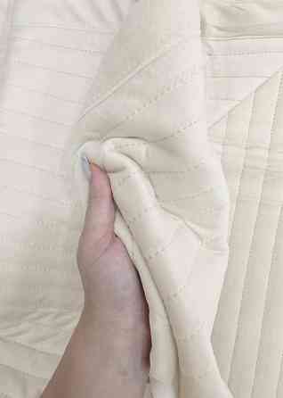 Покрывало велюровое King Size 220х240 см цвет бежевый (85-213) Киев