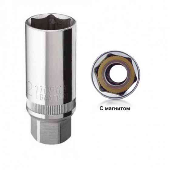 Головка свічкова з магнітом 21мм 1/2&quot; BAAT-1621 Toptul Вінниця
