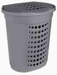 Кошик для білизни 60л сірий Алеана Житомир