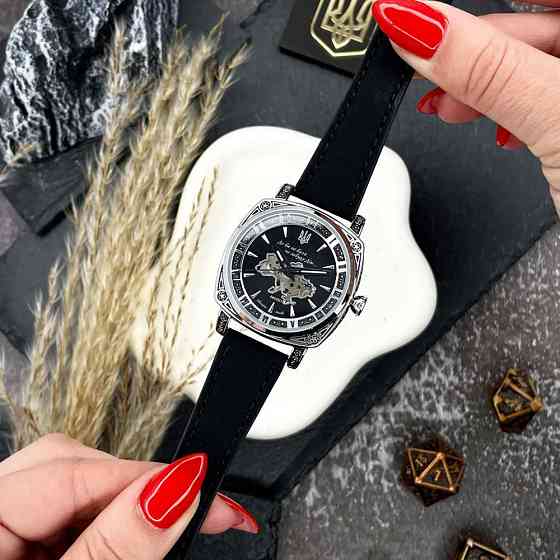 Awarder 021-3D Де би не була Silver-Black-Black Leather Киев