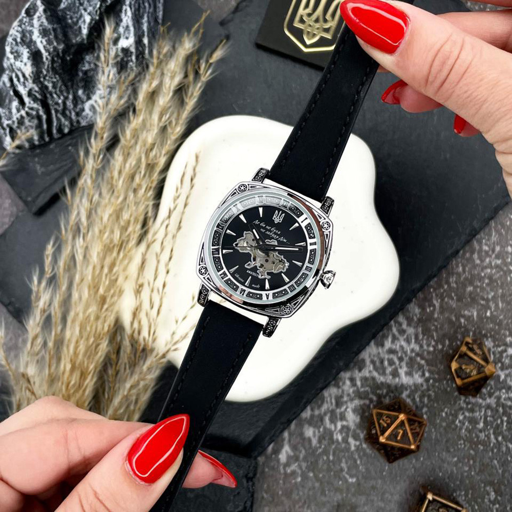 Awarder 021-3D Де би не була Silver-Black-Black Leather Киев - изображение 3