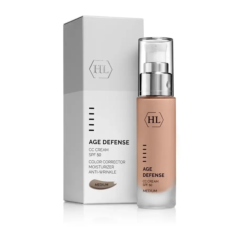 Коригувальний CC крем SPF 50 Середній Holy Land Age Defense CC Cream SPF 50 MEDIUM 50 мл Дніпро - фото 1