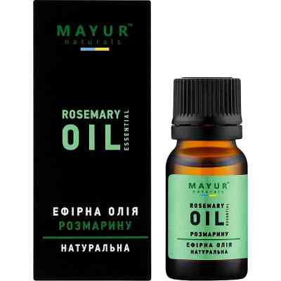 Эфирное масло Mayur Розмарина 10 мл (4820230951608) Винница