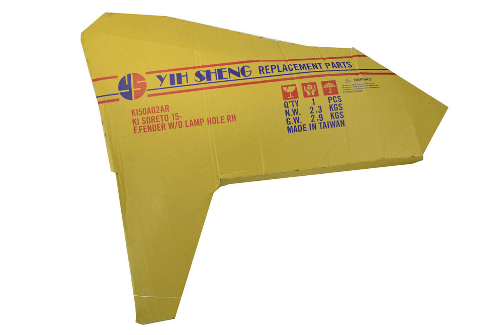 Крыло Киа Sorento 3 UM (2015-2020) дорест, рестайлинг без повторителя правое Тайвань переднее Мукачево - изображение 4