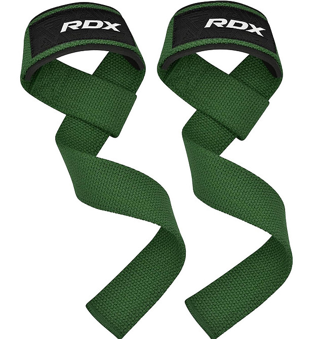 Лямки для тяги RDX W1 Gym Single Strap Army Green Plus Кам'янське - фото 1