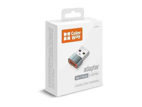 Переходник Type-C - USB Адаптер ТМ СolorWay Киев