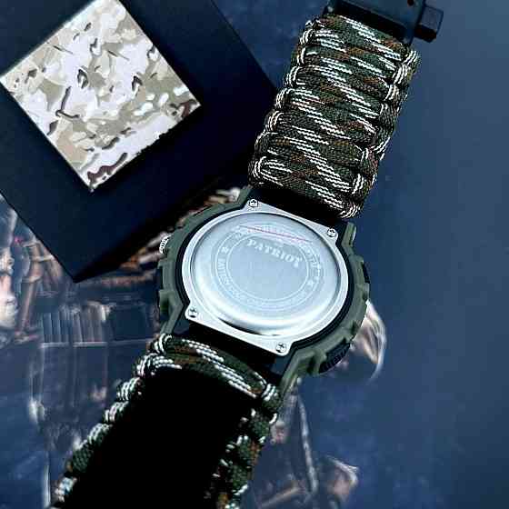 Patriot 005AGSU ЗСУ Паракордовий ремінець Camo Green + Коробка SBR Київ