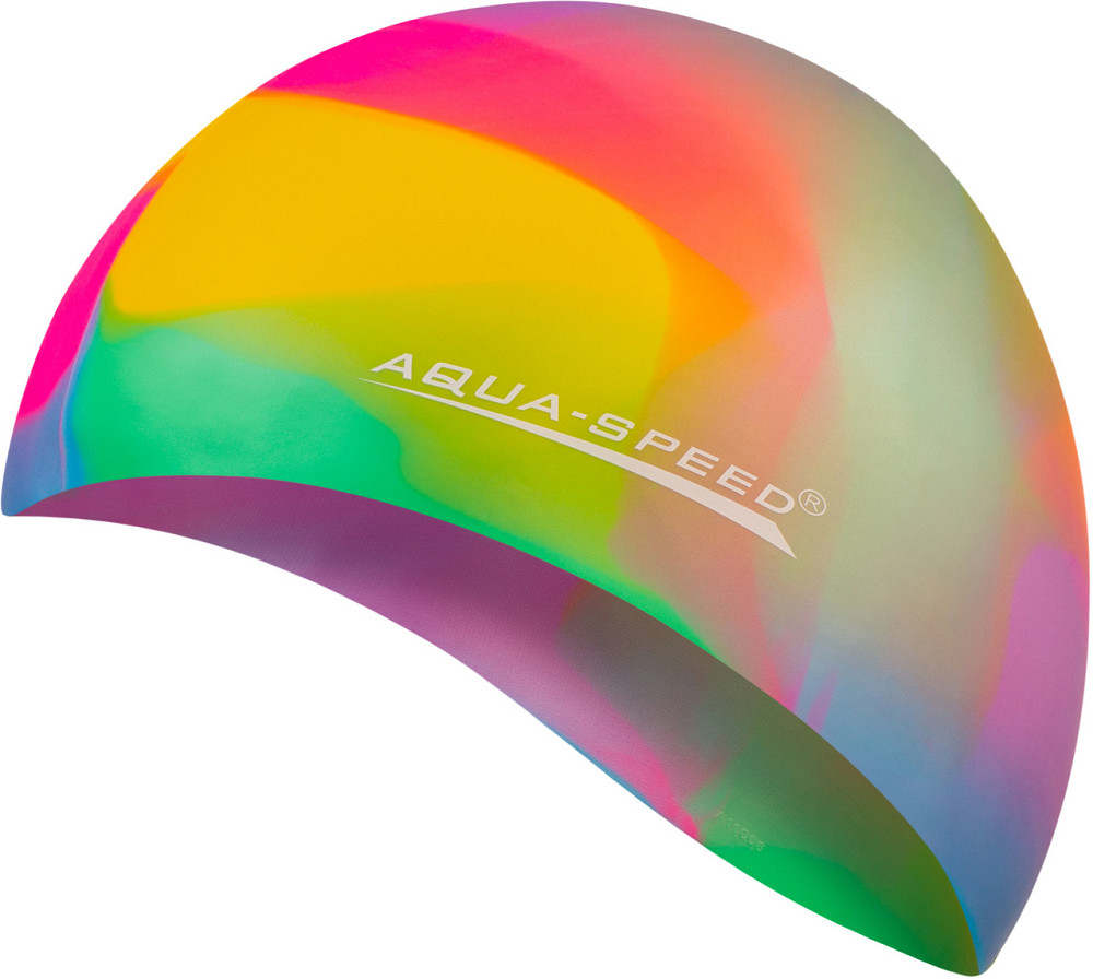 Шапочка для плавания Aqua Speed BUNT113 (pink) Вишнёвое - изображение 8