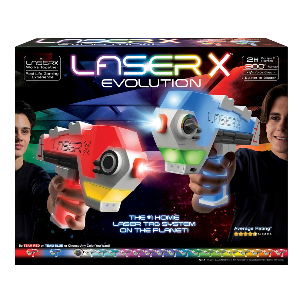 Ігровий набір для лазерних боїв - Laser X Evolution для двох гравців Дніпро - фото 5