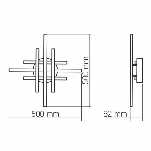 LED Світильник функціональний 40W VL-CLD-988-SL Decora Videx Житомир