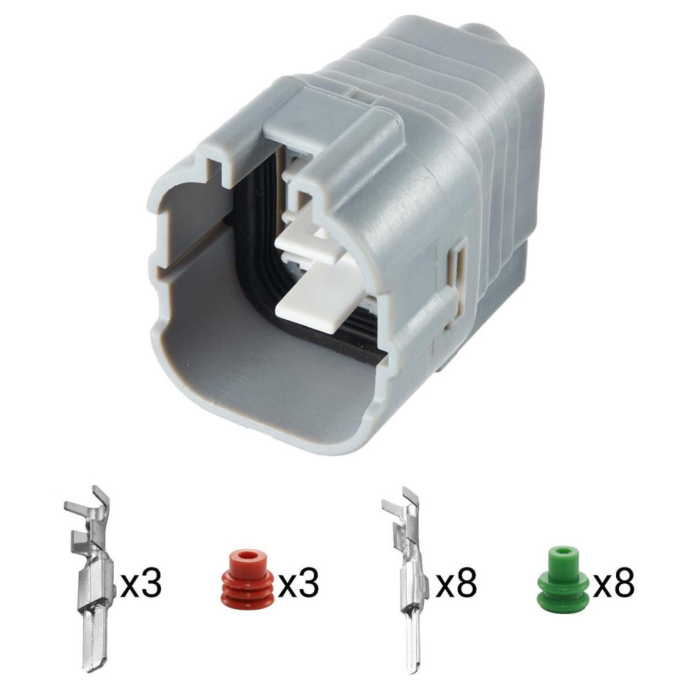 Разъем коннектор 11-кон., 6188-0221, 90980-11239, SUMITOMO, Toyota, SUMITOMO, Toyota Япония Lexus, Toyota Киев - изображение 1