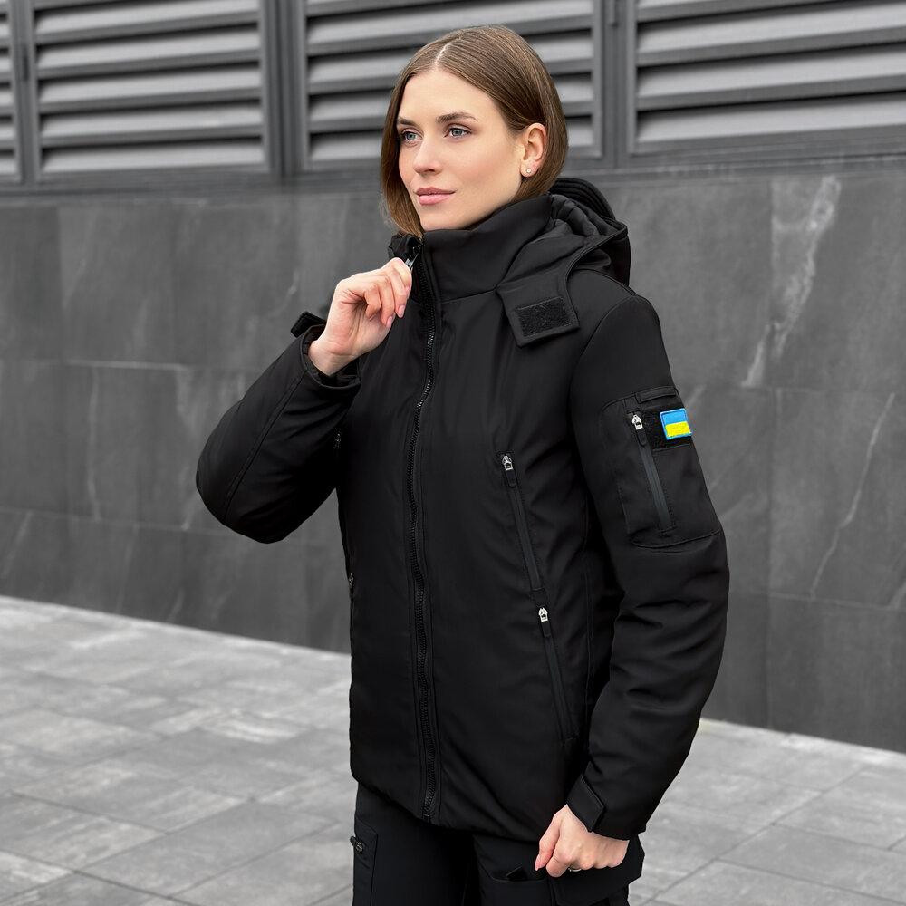 Жіноча зимова Куртка з капюшоном Pobedov Winter Jacket Motive ЗИМА В2 Жіноча Київ - фото 5