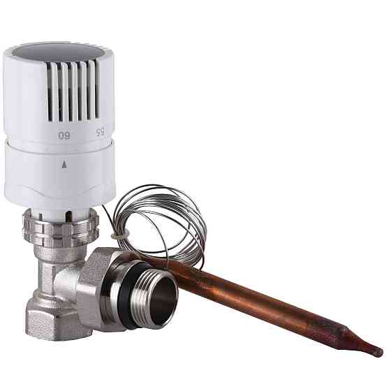 Узел подмеса с термоголовкой ECO 01A-5 3/4″х3/4″ угловой Киев