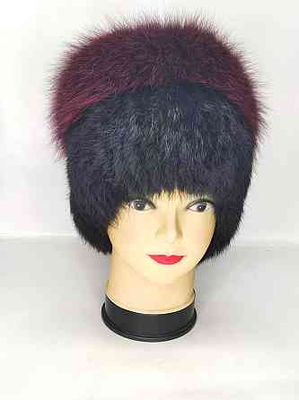 Шапка женская меховая кубанка Ребекка Бордовый Харьков