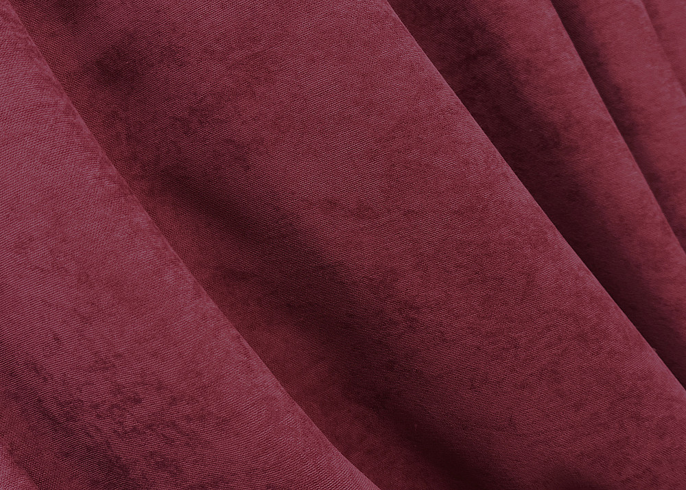 Комплект готових штор VR-Textil Мікровелюр Petek YL № 1712ш Бордовий 150х295 см 2 шт (33-0608) Київ - фото 6