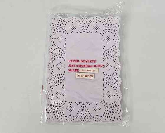 Ажурні прямокутні серветки 16*23(100 шт.) (1 пачка) Харків