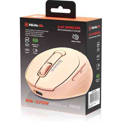 Мышка REAL-EL RM-370W Wireless (EL123200056) Винница