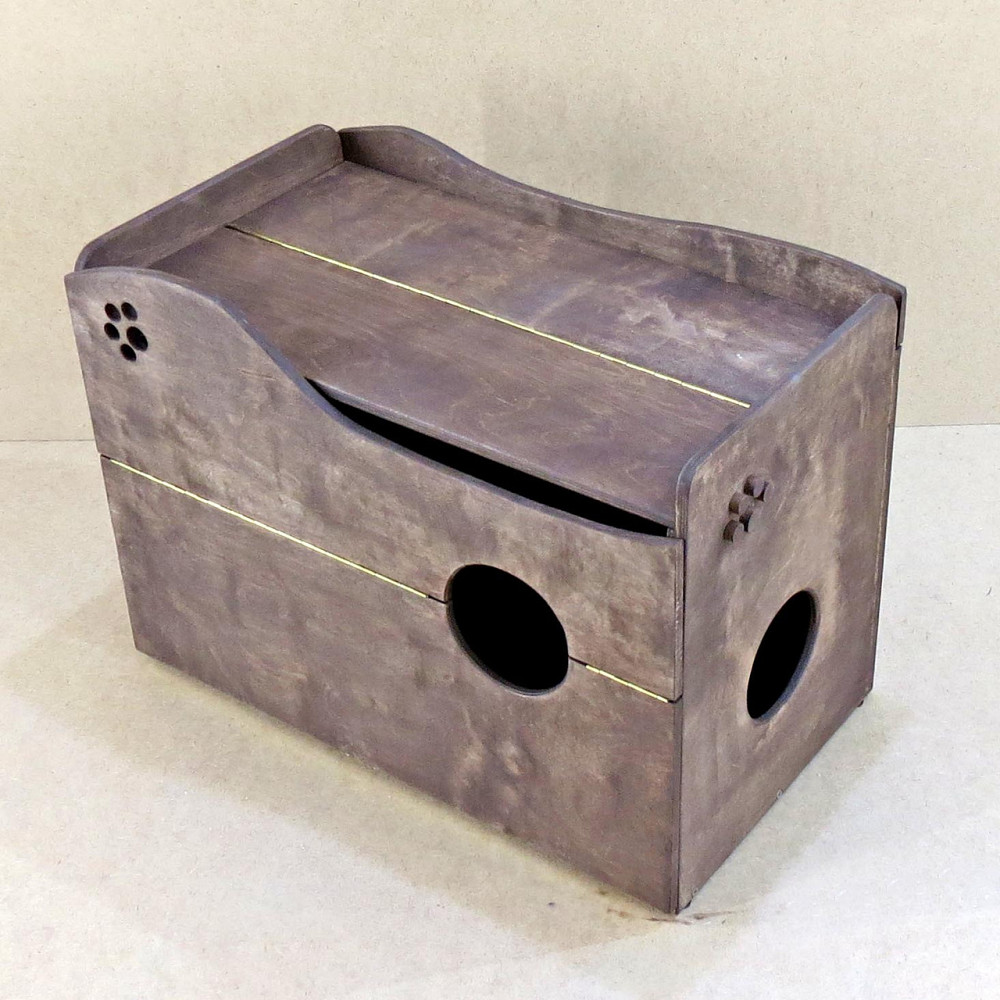 Будиночок для кішки "Вальтер" капучино Миколаїв - фото 7