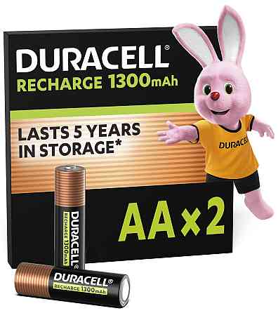 Аккумуляторы Duracell AA 1300 mAh, 2 шт. (6410548) Киев