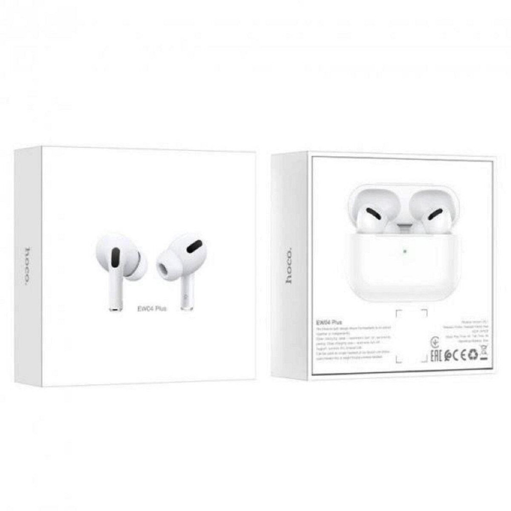 Наушники беспроводные HOCO EW04 Plus Bluetooth, гарнитура, цвет белый 6931474753892 Одесса - изображение 7