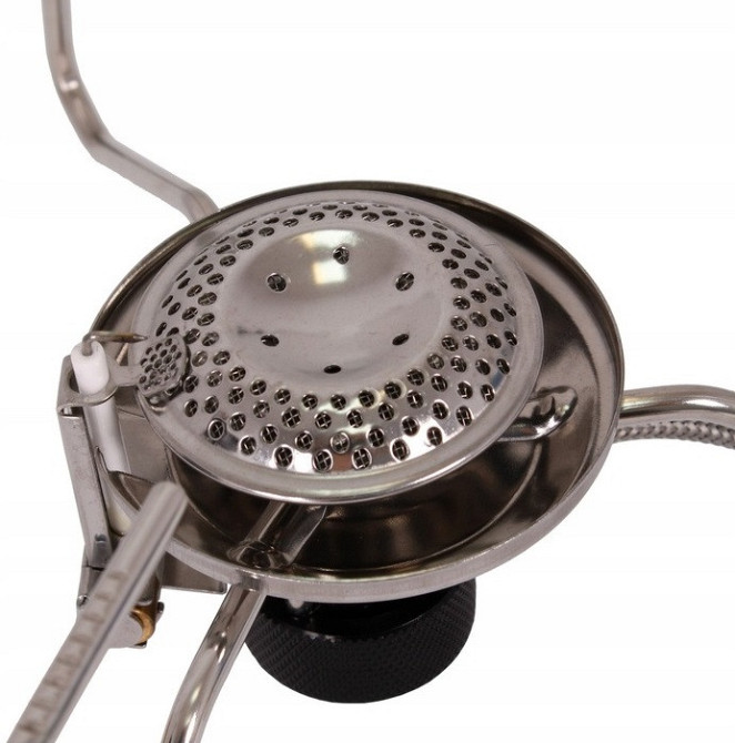 Туристичний Пальник - Плита розкладна газова з чохлом Mil-Tec від Sturm "Spider" (14911100) Сталь Нововолинськ - фото 5