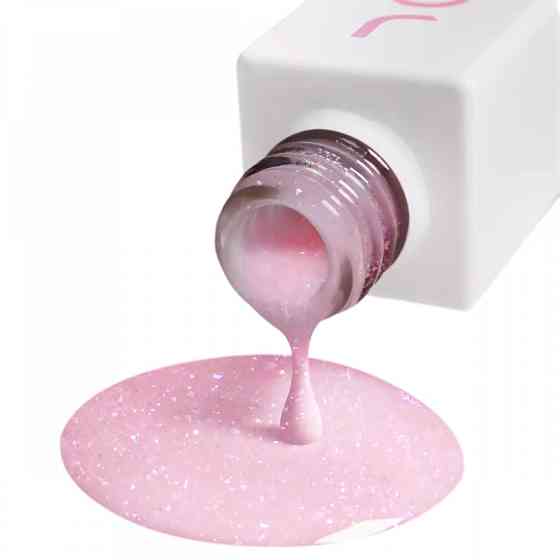 Рідкий гель для укріплення та моделювання PolyLiquid Gel 07 Delicate Blush рожевий JOIA vegan 8 мл Київ