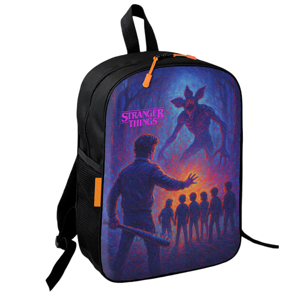 Рюкзак шкільний дитячий Дуже дивні справи / Stranger Things 36х27 см підлітковий для хлопчика, дівчинки (4400) Київ - фото 1