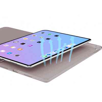 Чехол для планшета BeCover Tri Fold Hard Apple iPad mini 6 2021 Rose Gold (706859) Винница