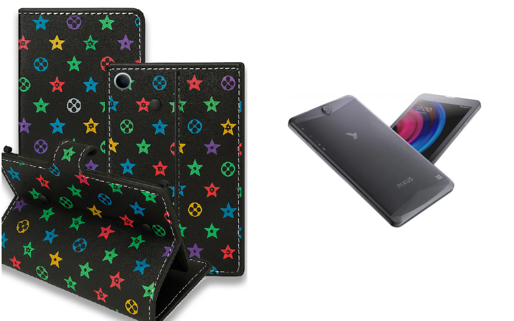 Книжка-трансформер для планшета Pixus Touch 7 3G (Hd), Touch 7 3G (Qhd), колір Black Lyi Black Київ - фото 1