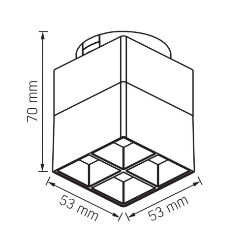 LED Світильник магнітний трековий 7,5W 4000К 48V чорний VL-TRMS-LE24B Videx Житомир