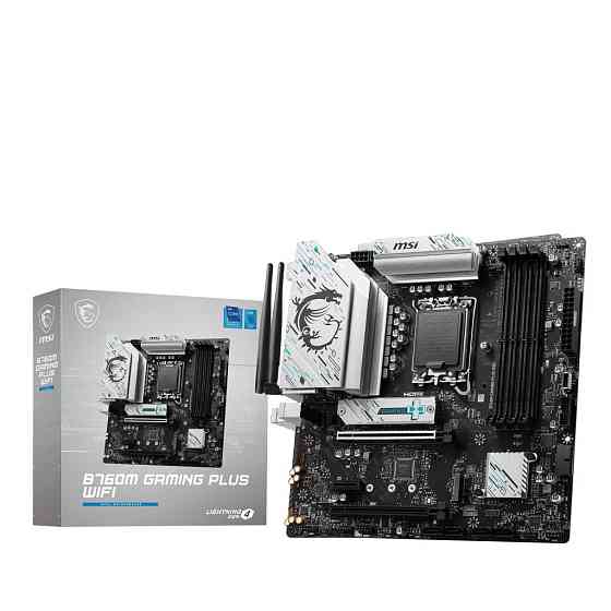 Материнська плата MSI B760M Gaming Plus WiFi Socket 1700 ( Bluetooth 5.3 ) Харків