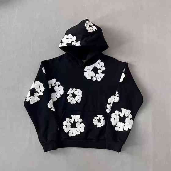 Женское утепленное оверсайз худи трехнитка на флисе Одесса