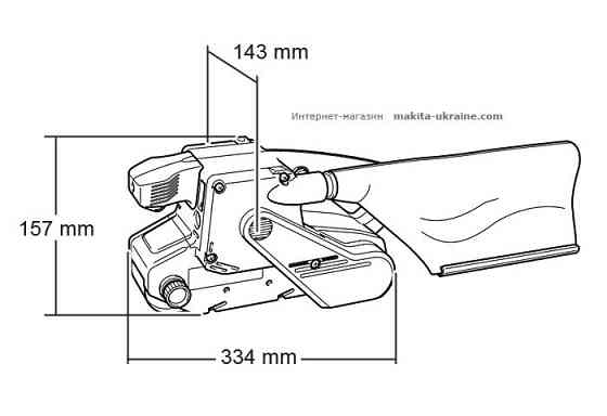 Стрічкова шліфмашина MAKITA 9404 Київ