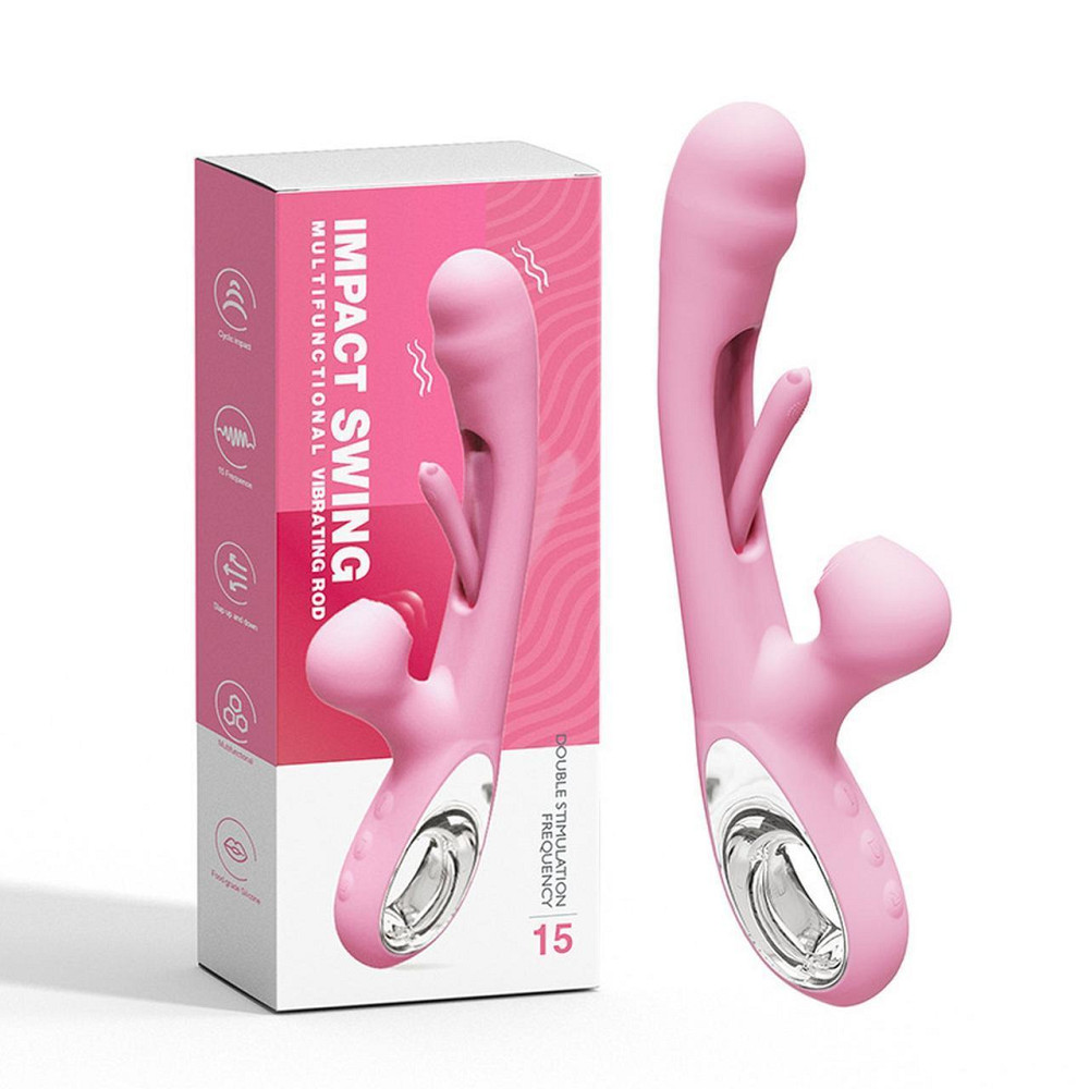 Вибратор Corse USB 36 functions of vibration and tapping Sex Aura Киев - изображение 1