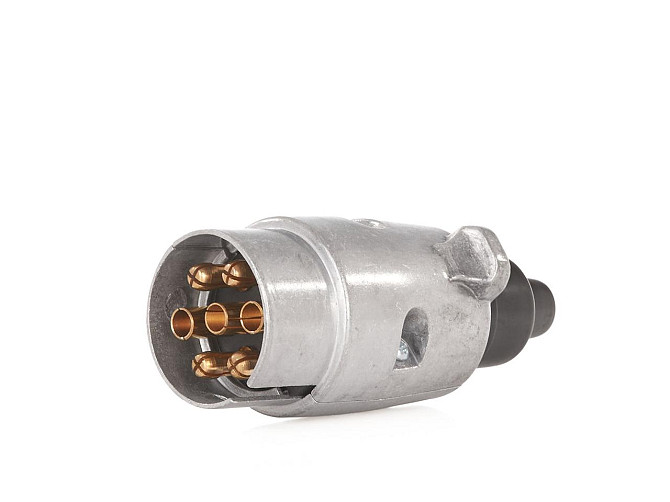 Причіпа вилка алюмінієва "GEKO" 7 PIN 12V Стрый - изображение 1