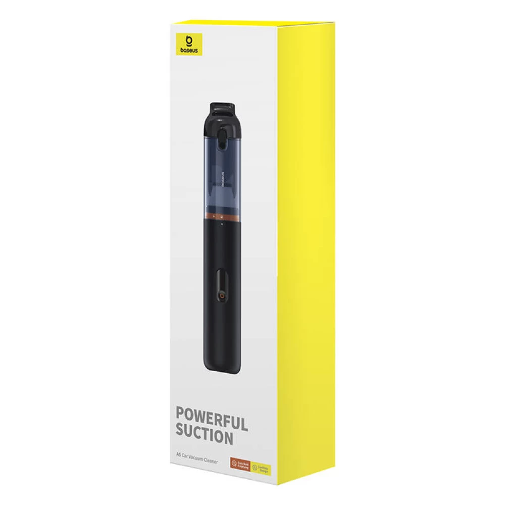 Автомобільний пилосос Baseus A5 Handy Vacuum Cleaner (16000pa) Black Київ - фото 2