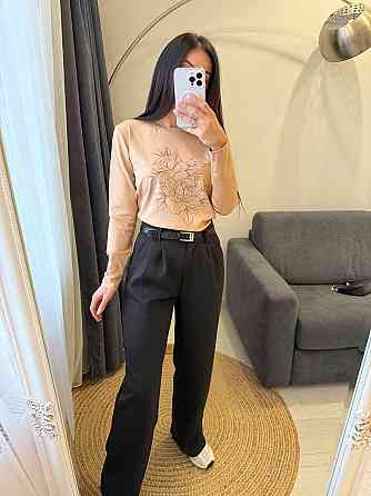 Жіночі класичні штани з ременем костюмка 50/52 Одеса