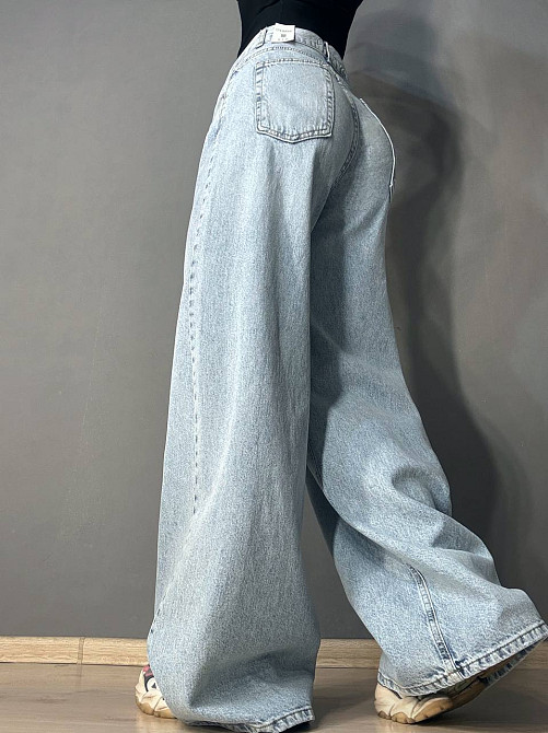 Джинсы женские Its Basic 3096-FS4 palazzo широкие голубые, голубой, 34, 34, 70 см, 97 см Киев - изображение 2