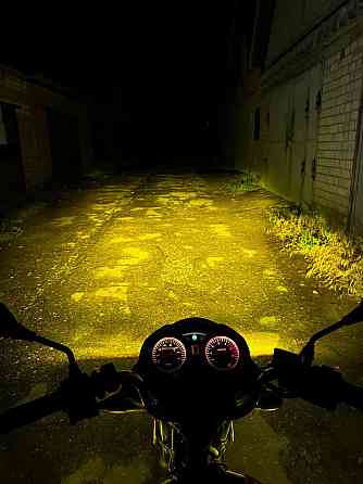 Протитуманны фари універсальні ПТФ бі-лед кругла круглі додаткові фари туманки Bi-LED Fog Lights линза Харків