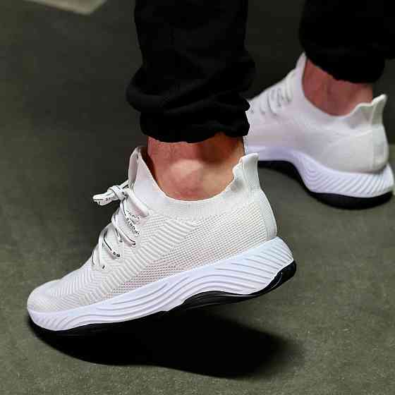 Кросівки Чоловічі Білі Тканинні Boost Пінка (розміри: 42,43,44,45) — 05 Дніпро