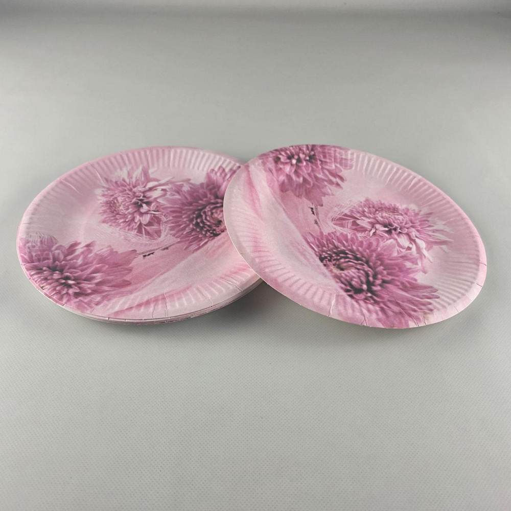 Тарелка бумажная 23см