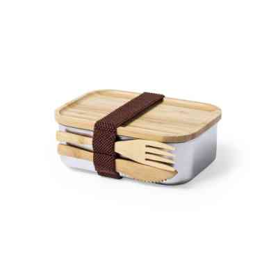 Ланч-бокс Voyager 600 мл нержавіюча сталь срібний (V8864-32) Винница