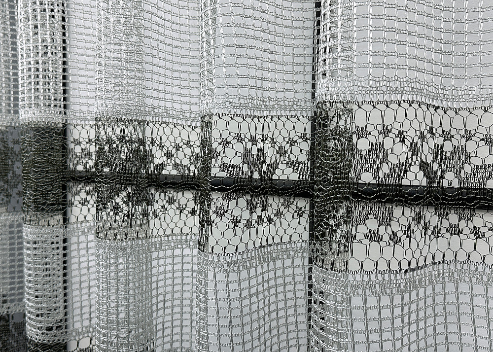 Тюль сетка, высотой 1,5м 