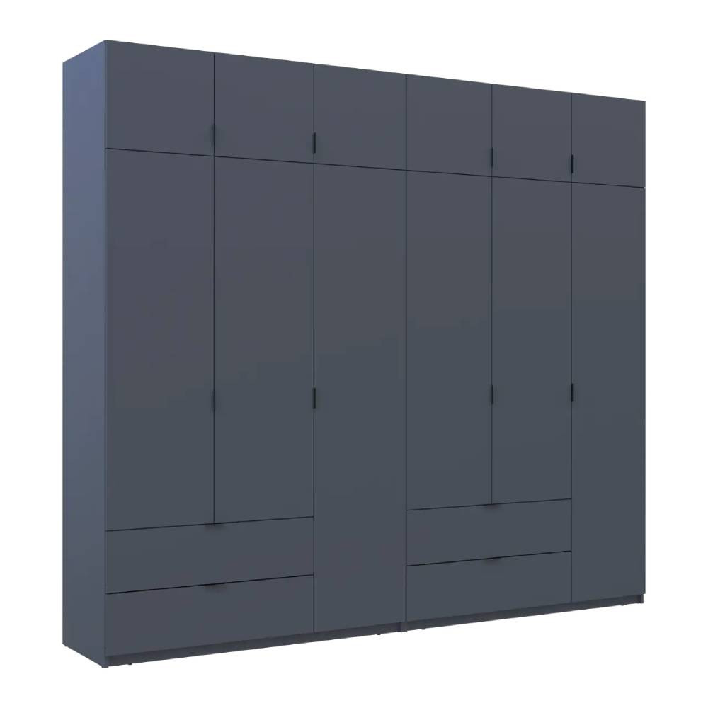 Шкаф для одежды Doros Лукас Графит 3+3 ДСП 270х50х240 DRS-011695 (42005117) Львов - изображение 6